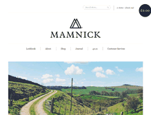 Tablet Screenshot of mamnick.com